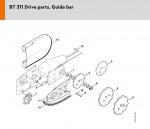 Stihl BT 311 Augers/Drills Spare Parts